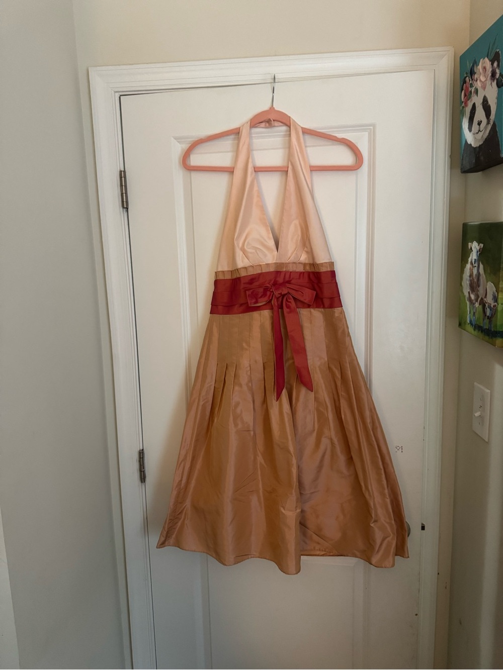 Kay Unger silk dress size 8 NWT